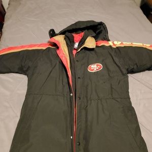 49ers puffer jacket
